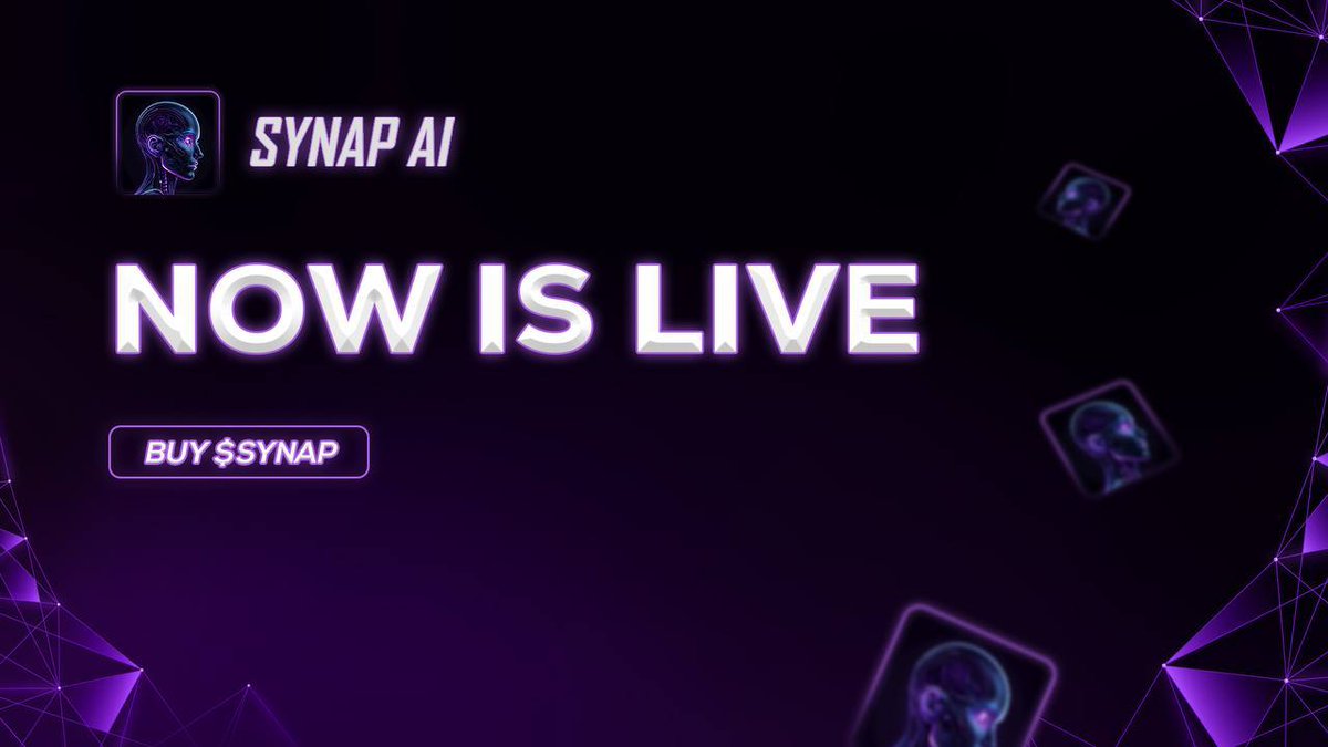 synappai's tweet photo. SynapAi is now live : https://t.co/JqXvDzZLYH

The first-of-its-kind platform seamlessly integrating Solana Wallet Connectivity with an advanced Al-Powered Chatbot

website : https://t.co/GM4wRG35Jk
tg : https://t.co/cD7qWRz8MF

#Ai #Chatbot #Solana https://t.co/muancDzdHJ