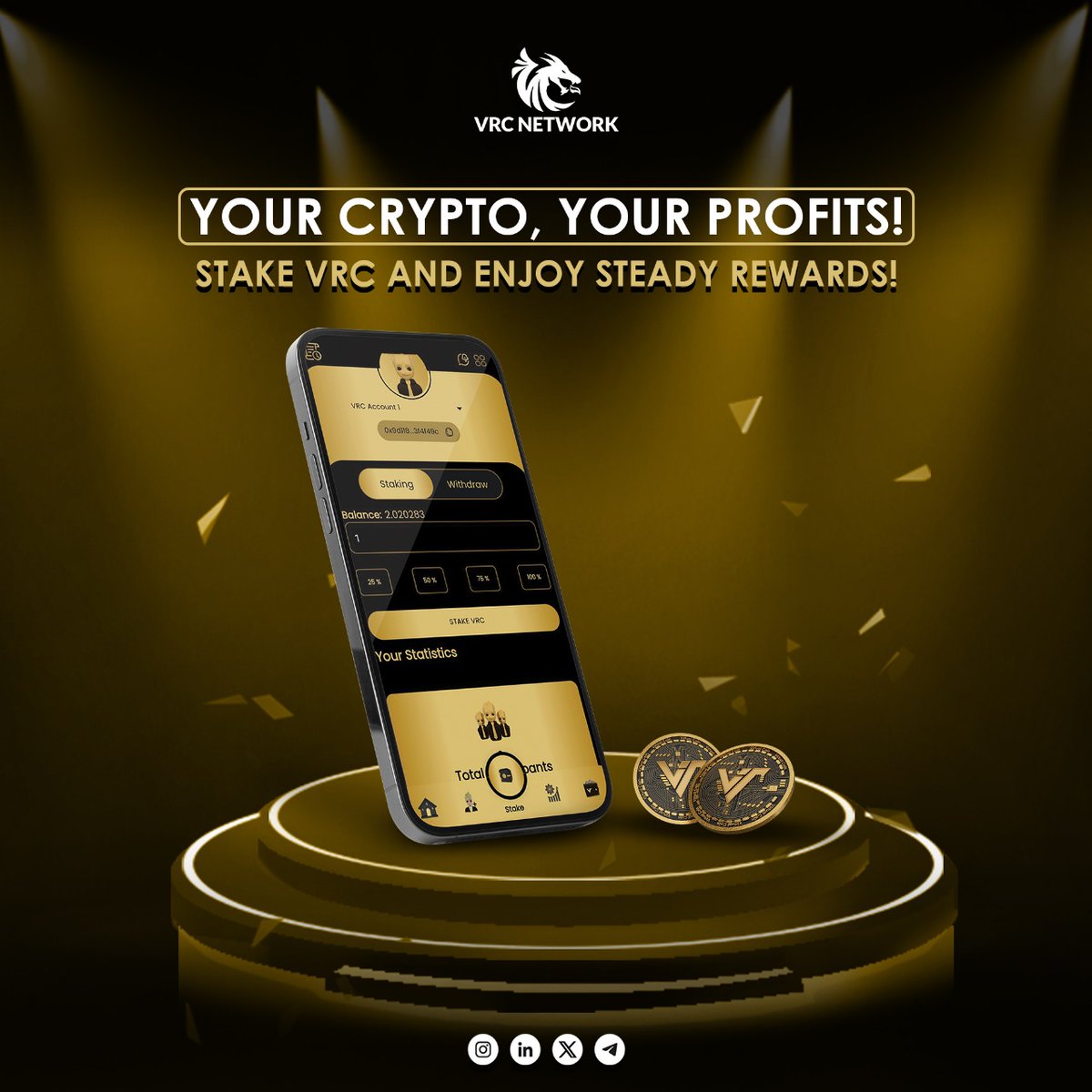 VRC Network tweet media