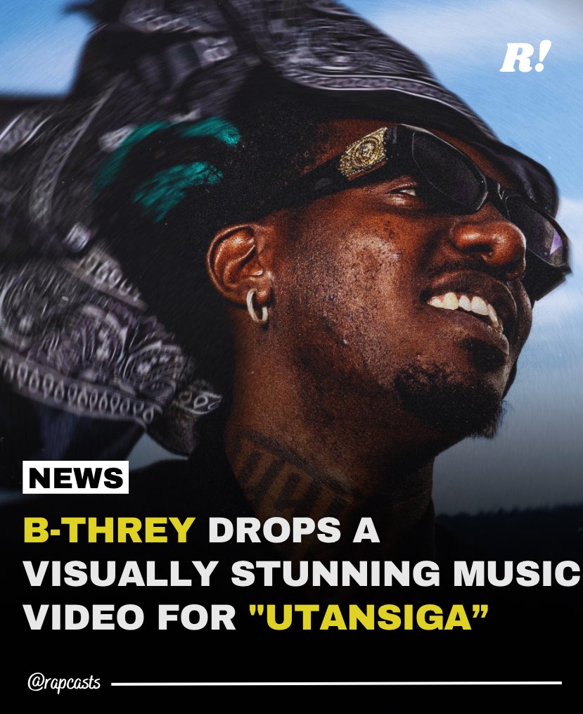Rwandan rap star <a href="/B_Threy/">B Threy 🎵</a> delivers a fresh and creative music video for his latest single “Utansiga.” Produced by Dizolast and directed by Thisplay, the visuals bring the track to life with artistic storytelling and top-tier cinematography.

Drop your thoughts on the video.!!