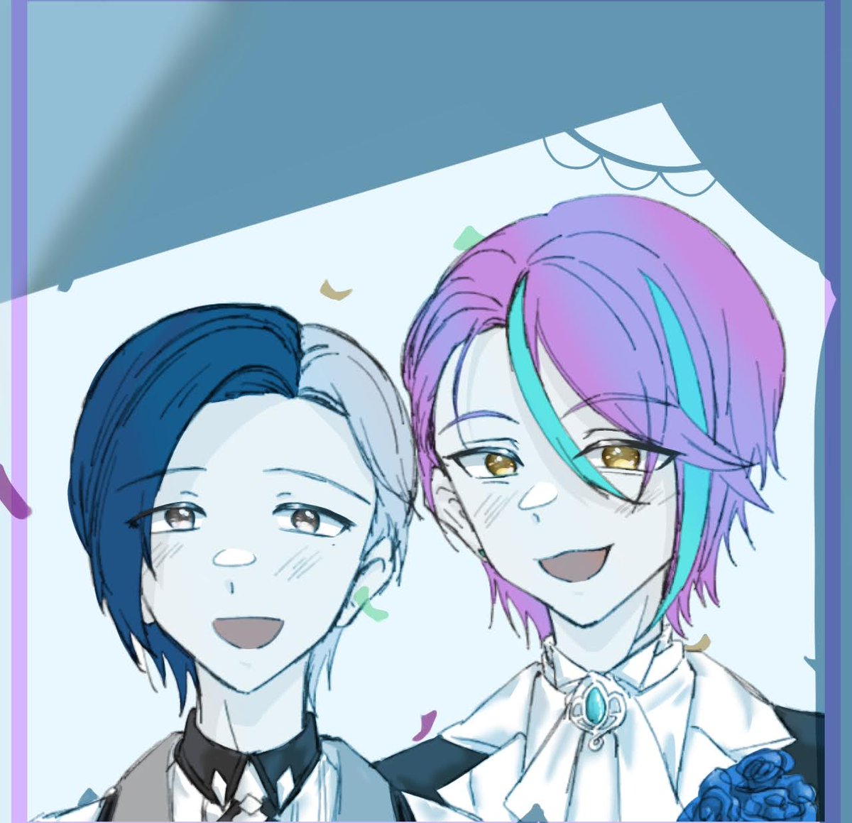 weygnut's tweet photo. Day3🎈☕
#類冬 #prsk
 #ruitoyaweek2025 https://t.co/glKn8zyZmP