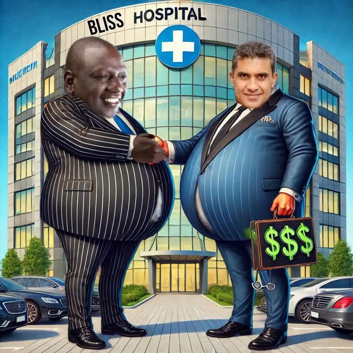 EXPOSED: RUTO &amp; JAYESH SAINI'S HEALTHCARE SCAM - KILLING KENYANS FOR PROFIT: 

William Ruto has hijacked Kenya’s healthcare system for personal gain! As the secret owner of Medical Administrators Kenya Limited (MAKL), Ruto controls major health insurance schemes like SHA (SHA FA