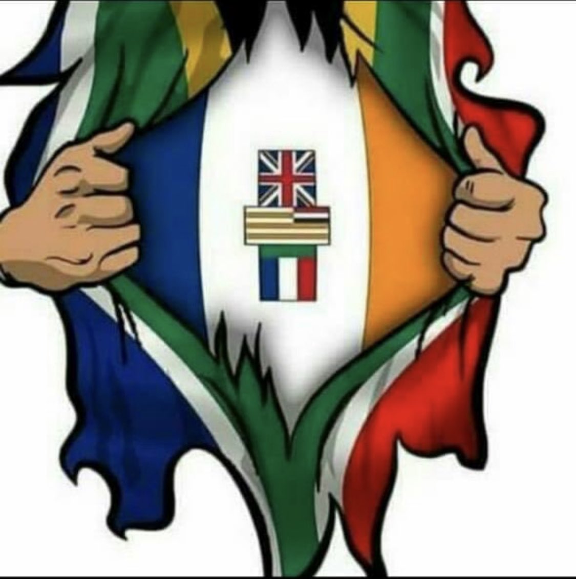 1ofthe44's tweet image. Break through the shit and stand up for what is pure and good. The white people os South Africa loves the country. The black people od South Africa abuse the land. The black ANC made a shithole of SA. Let us stand together against them.