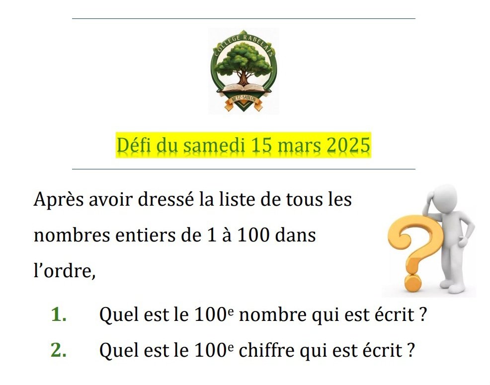 rabelaismetz's tweet photo. C'est la #SemaineDesMaths 😃 le collège propose à tous une #énigme #maths par jour!  Énigme n°6 👇
Bonne réflexion ! 🧐💪 @acnancymetz @LaurentHoppe @antonaccio_n
@JosephNadine https://t.co/DgkSLCgrEP