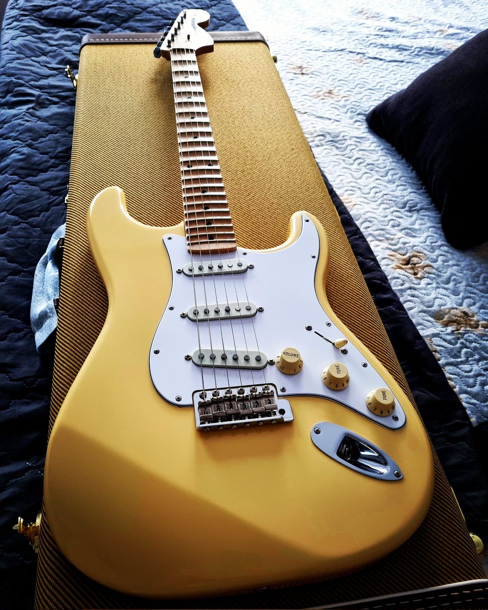 Happy #Straturday my dear X friends! #fenderstratocaster #yjmstratocaster #yngwiemalmsteen