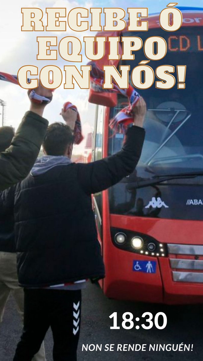 IMOS RECIBIR Ó AUTOBÚS TODOS XUNTOS! (18:30)