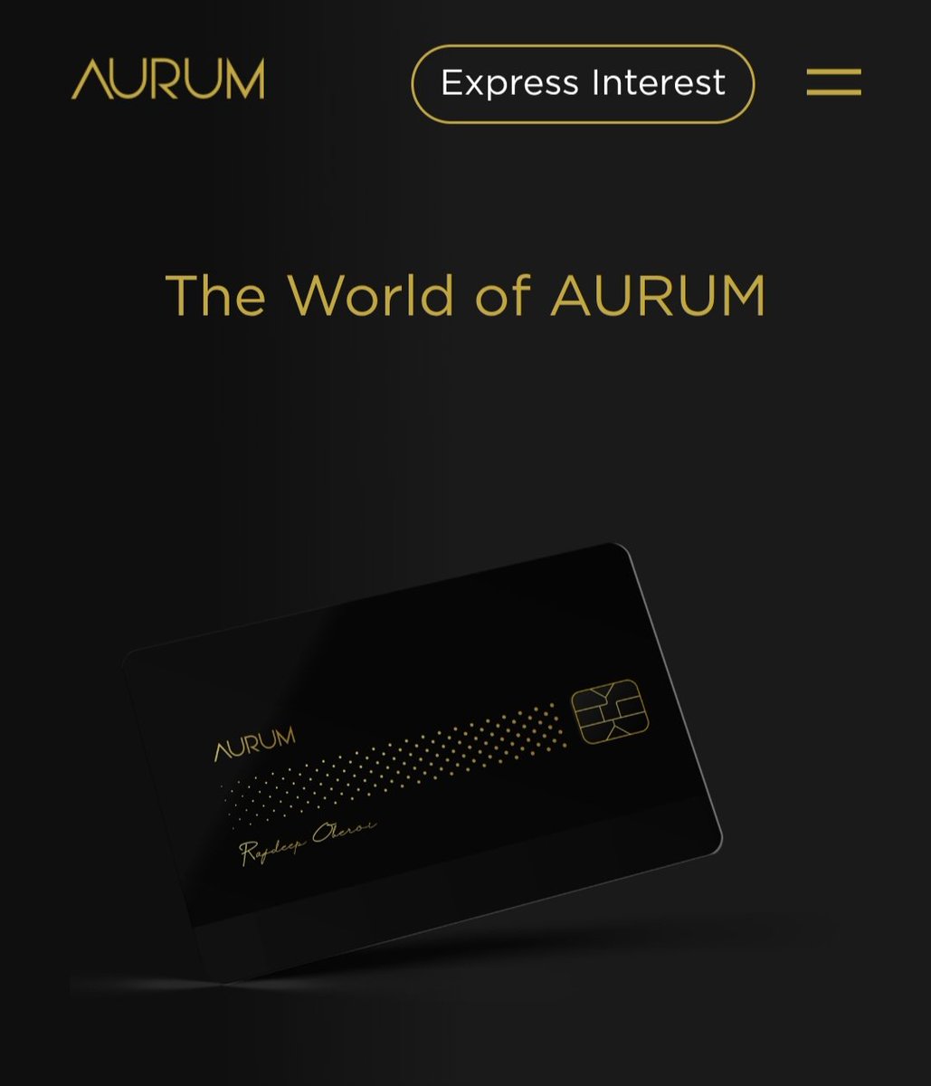 AURUM Addon delivered today In a simple box than Primary card welcome kit Still decent for an Addon card In case you have done your research & want AURUM, attached Post AURUM Addon delivered today In a simple box than Primary card welcome kit Still decent for an Addon card In case you have done your research & want AURUM, attached Post