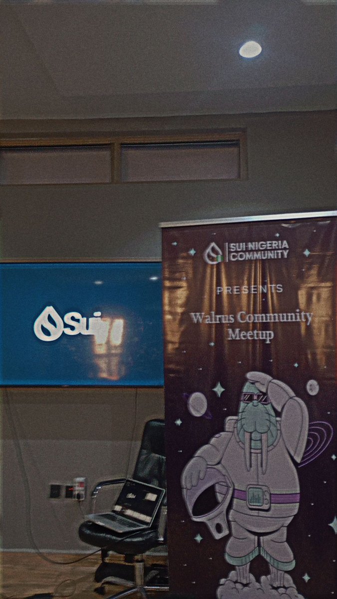 hxbeeton's tweet image. Gm legends

We are live today at Walrus community meetup

@SuiNetworkNG 
@EmanAbio 
@Rainbowsdotsui 
@SuiFamOfficial 
@WalrusProtocol 
@ArewaGadgetPlug 

#suiFamofficial #KadpolySuimeetup #Walrusprotocol