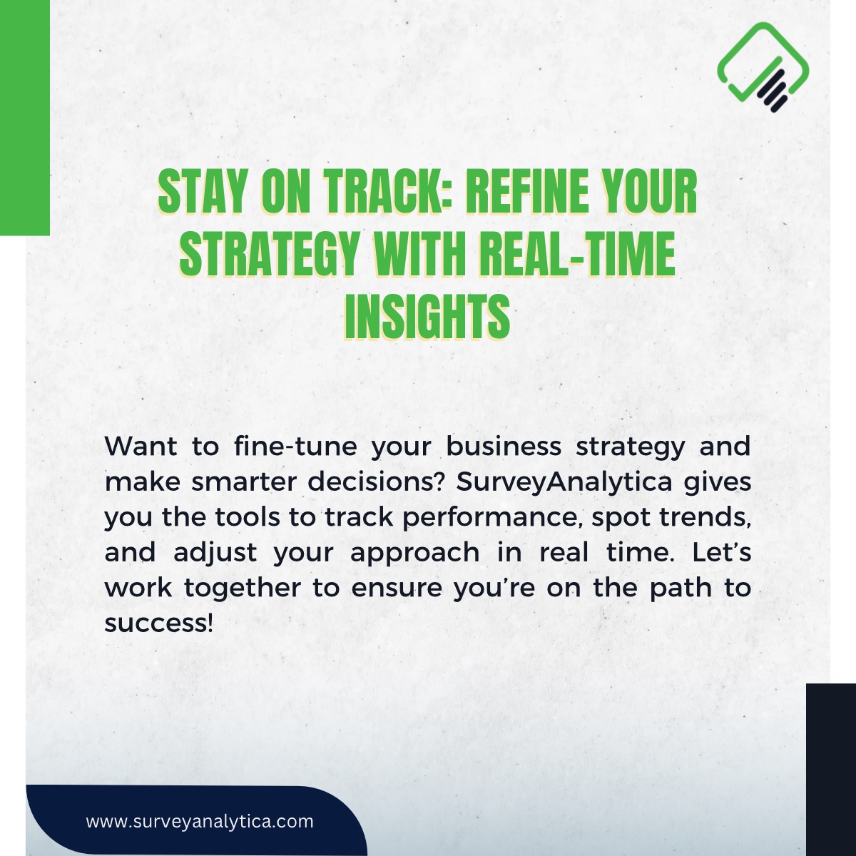 SurveyAnalytica's tweet photo. Want to check in on your business strategy and refine your approach based on data?
SurveyAnalytica provides you with the tools to assess your performance, identify trends, and adjust your tactics in real-time.
#surveyanalytics #businessstrategy #datadrivendecisions https://t.co/Lp11QznWGW