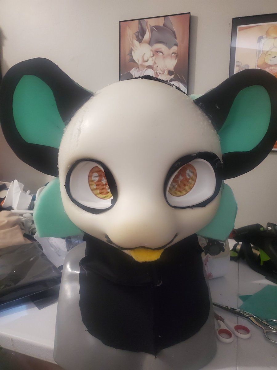 MisticCorgi724's tweet photo. This cute red panda is up for preclaim. I'm asking for $2,600 for the head hands and tail as well as a few goodies. Fully lined and two tongue options and eyelids. Feet can be added for $300 or if paid in full I'll include feet. Square,venmo,and cash app accepted. https://t.co/GFvWWe5RWq