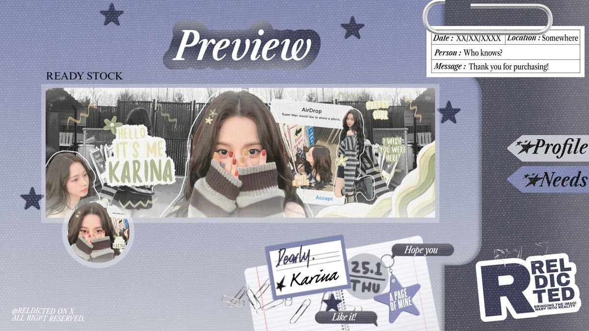 RELDICTED's tweet image. Help repost, terimakasih!

Halo saya mau bagiin layout ready stock ini syaratnya cuma rt dan rep mau yg mana. Layoutnya harus di pake ya!

#zonauang️ #ZonaBA