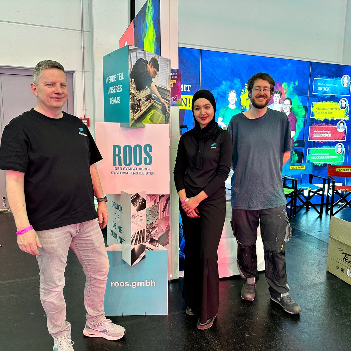 Es ist Messezeit! 🚀Die fitforJOB 2025 läuft auf Hochtouren und wir freuen uns, viele junge Menschen an unserem Stand begrüßen zu dürfen! Besuche uns in Halle 5,Stand H07 – wir freuen uns auf dich! 🙌
#fitforjob #Siebdruck #Ausbildung