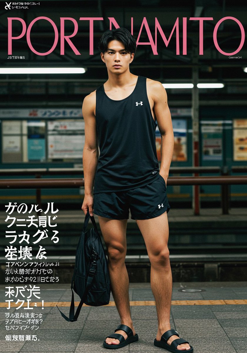 ai_dansam's tweet photo. 雑誌風
郊外のある駅で出会ったイケメン達

 #imageFX  #AIart  #AI男子 https://t.co/zz3VE0qpxh