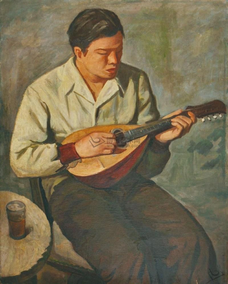 SELF PORTRAIT, 李梅樹 Li Mei-shu, circa 1940