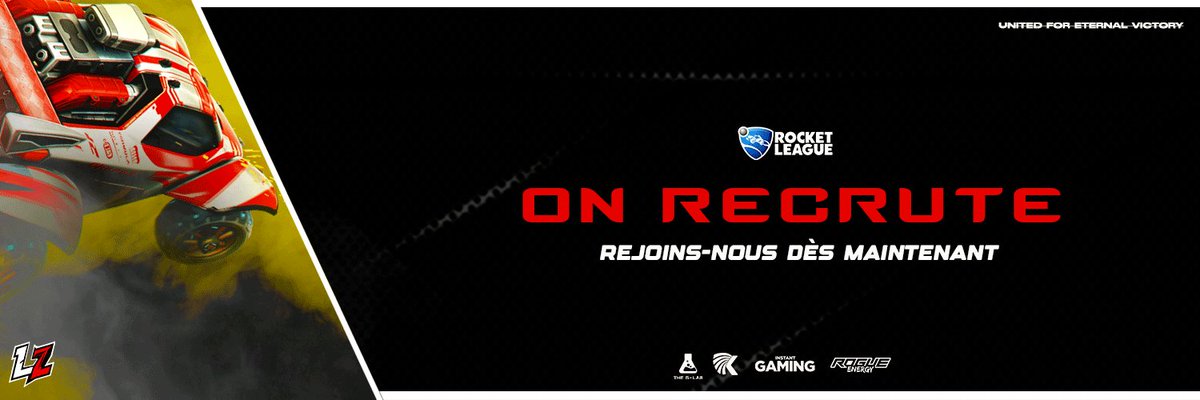 📢#RECRUTEMENT | LARZ ESPORT  

🔥Nous recrutons des joueurs Rocket League sur PC ! 🔥

🔎 Postes ouverts : 
✅Manager 
✅3 joueurs 

 🚀Si tu as le niveau et l’envie de rejoindre une structure ambitieuse, contacte nous en DM ! 

 #RLCS | <a href="/RocketLeague/">Rocket League</a> | <a href="/Cherche_1Groupe/">Cherche 1 Groupe</a>