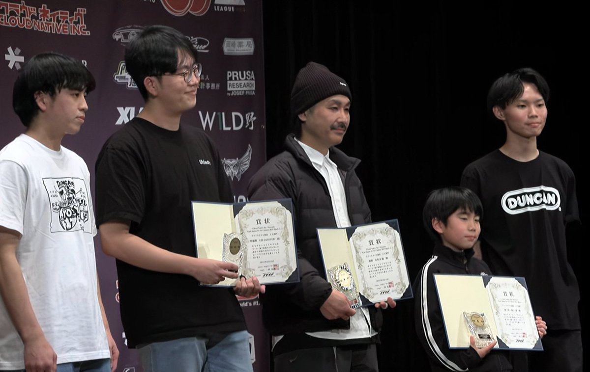 JPLSols's tweet image. 2025 EastJapan Yo-Yo Contest Block 1 2A部門においてループアップにて  
木佐美　優 選手が優勝 
イ ジェヒョク 選手が準優勝
となりました！ 
おめでとうございます🙌

#JL25 #EJ25 #LoopUp #JPLS #JPLSolutions