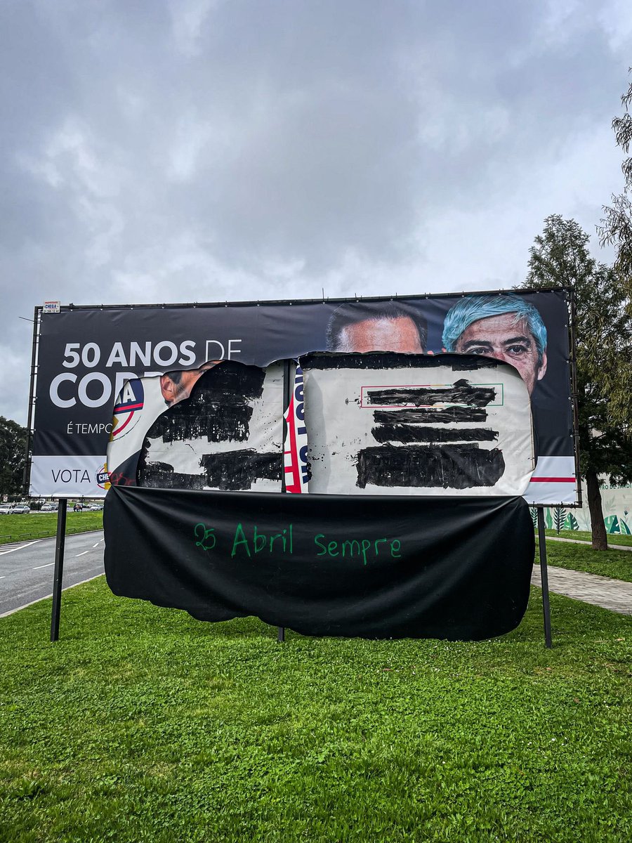 Numa democracia não existe lugar para fascistas.
