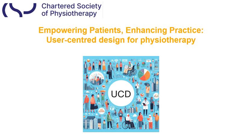 Chartered Society of Physiotherapy (CSP) (@thecsp) on Twitter photo Want to learn more about co-production and user-centred design in physiotherapy?🧠💻
Log in to watch this member webinar and hear from our panel of experts!
Chaired by Euan McComiskie, Health Informatics Lead at the CSP <a href="/EMAHPInfo/">Euan McComiskie</a>
ow.ly/7c2v50VeZVS Want to learn more about co-production and user-centred design in physiotherapy?🧠💻
Log in to watch this member webinar and hear from our panel of experts!
Chaired by Euan McComiskie, Health Informatics Lead at the CSP <a href="/EMAHPInfo/">Euan McComiskie</a>
ow.ly/7c2v50VeZVS