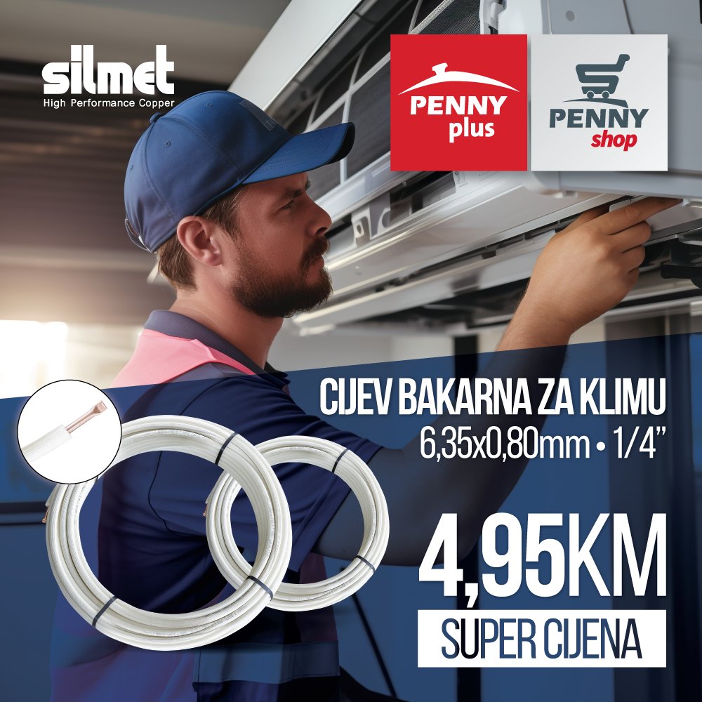 pennyplusdoo's tweet photo. Iskoristite priliku i nabavite visokokvalitetne bakarne cijevi koje će vašem klima sistemu pružiti optimalnu učinkovitost. 

https://t.co/PAtux5GoGQ https://t.co/YMTqKY5Mfy