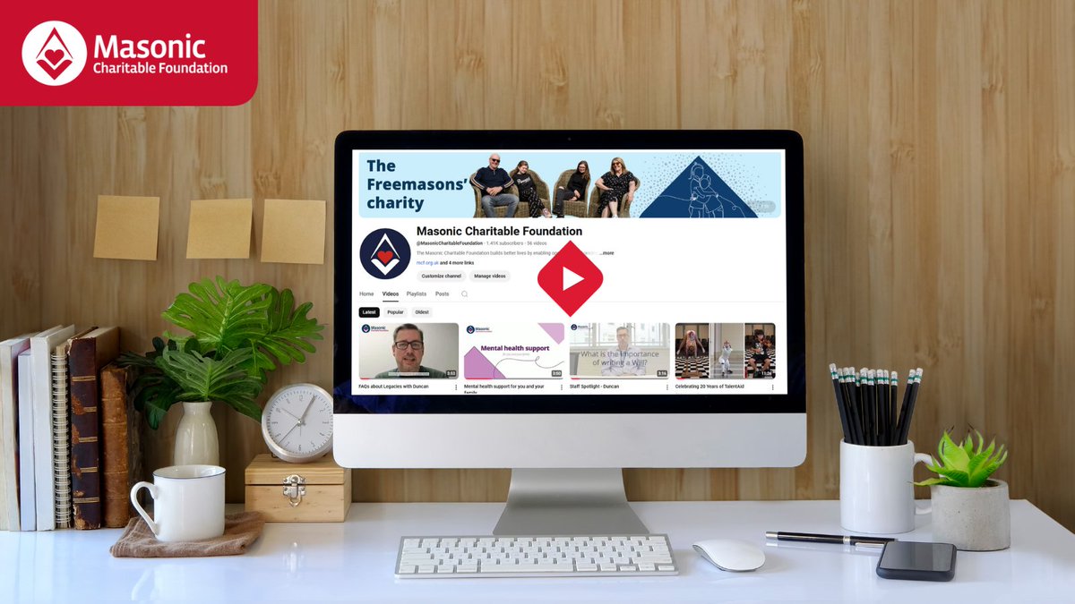 Have you enjoyed our recent video content? 🖥️

We're pleased, because there's a lot more where that came from! 

👀 Keep your eyes peeled for more content, and subscribe to our YouTube channel so you don't miss a thing! youtube.com/@MasonicCharit… #Freemason #Freemasonry #Charity