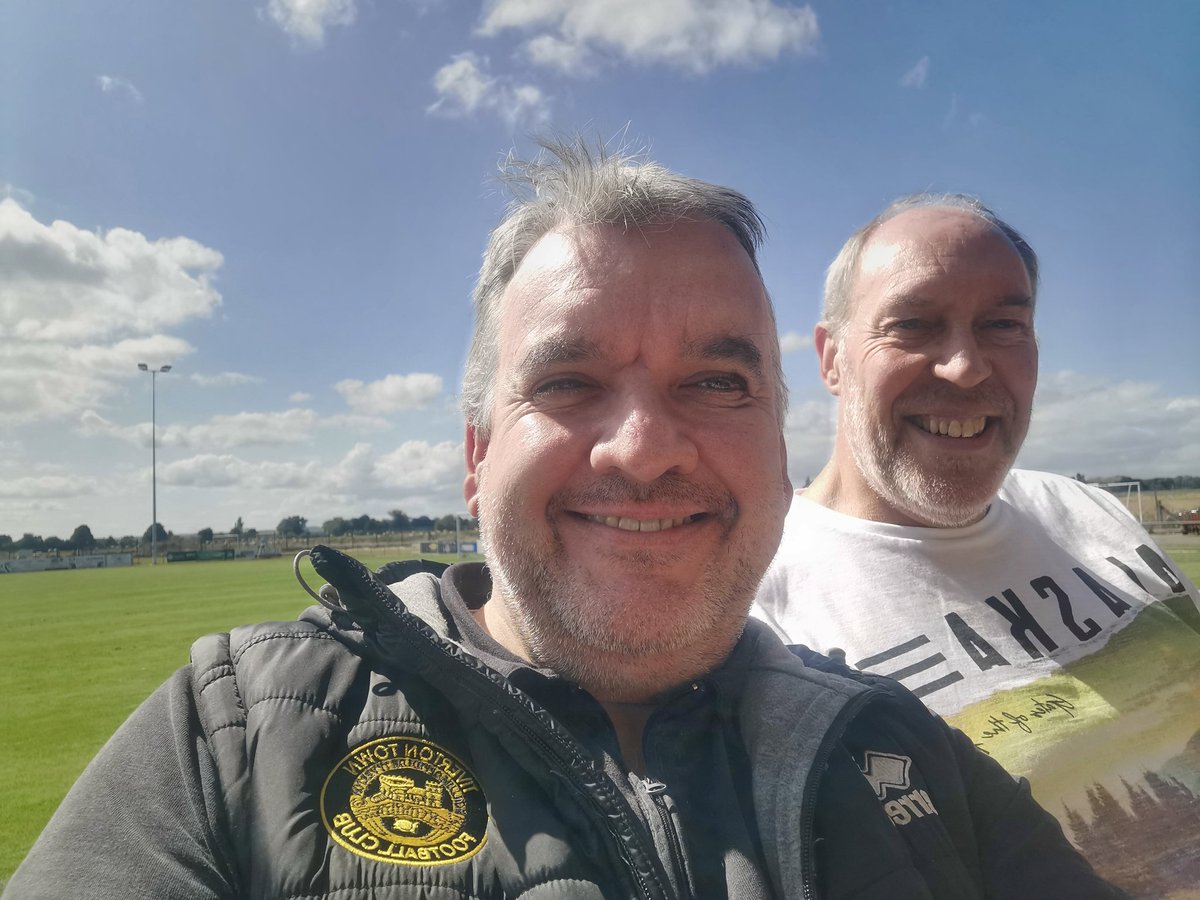 Groundhopping to <a href="/LongwellGreenFC/">Longwell Green Sports FC</a> today with the Percemeister. Looking forward to seeing a great game V <a href="/BittonAFC/">BittonAFC©</a>  good company &amp; Non League football the winner.