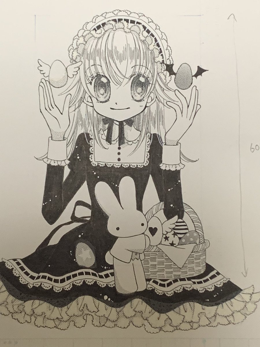 「予告カットが無限にでてくるんだがいったい何枚描いたんだろう?そしてたまに違う先生」|松本夏実🎃夏実のゆるふわ怪談発売中👻のイラスト