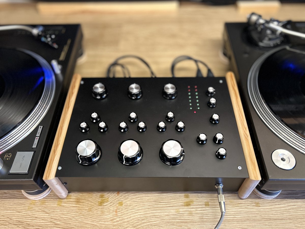 世界に一つだけのDJミキサーついに完成！！！㊗️㊗️㊗️ 3バンド
