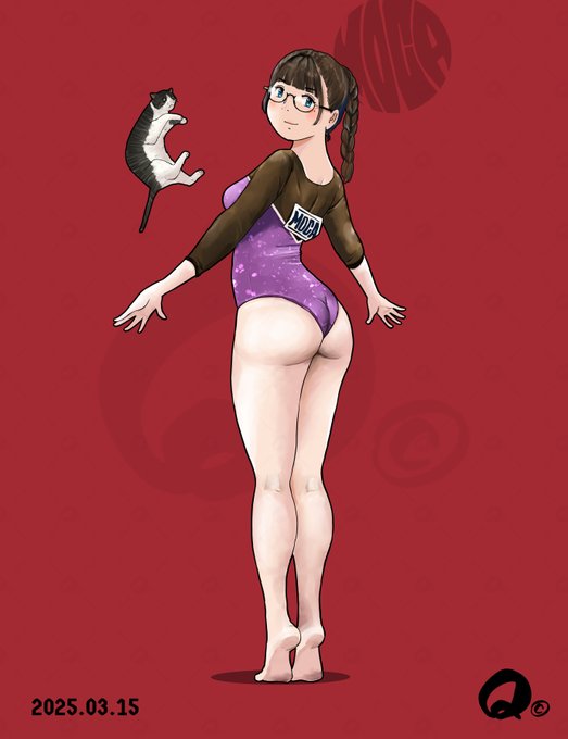 今日投稿したやつの前髪ありバージョンです
あ、この絵は「お尻」メインなので 髪型誰も気にしてない説😱 