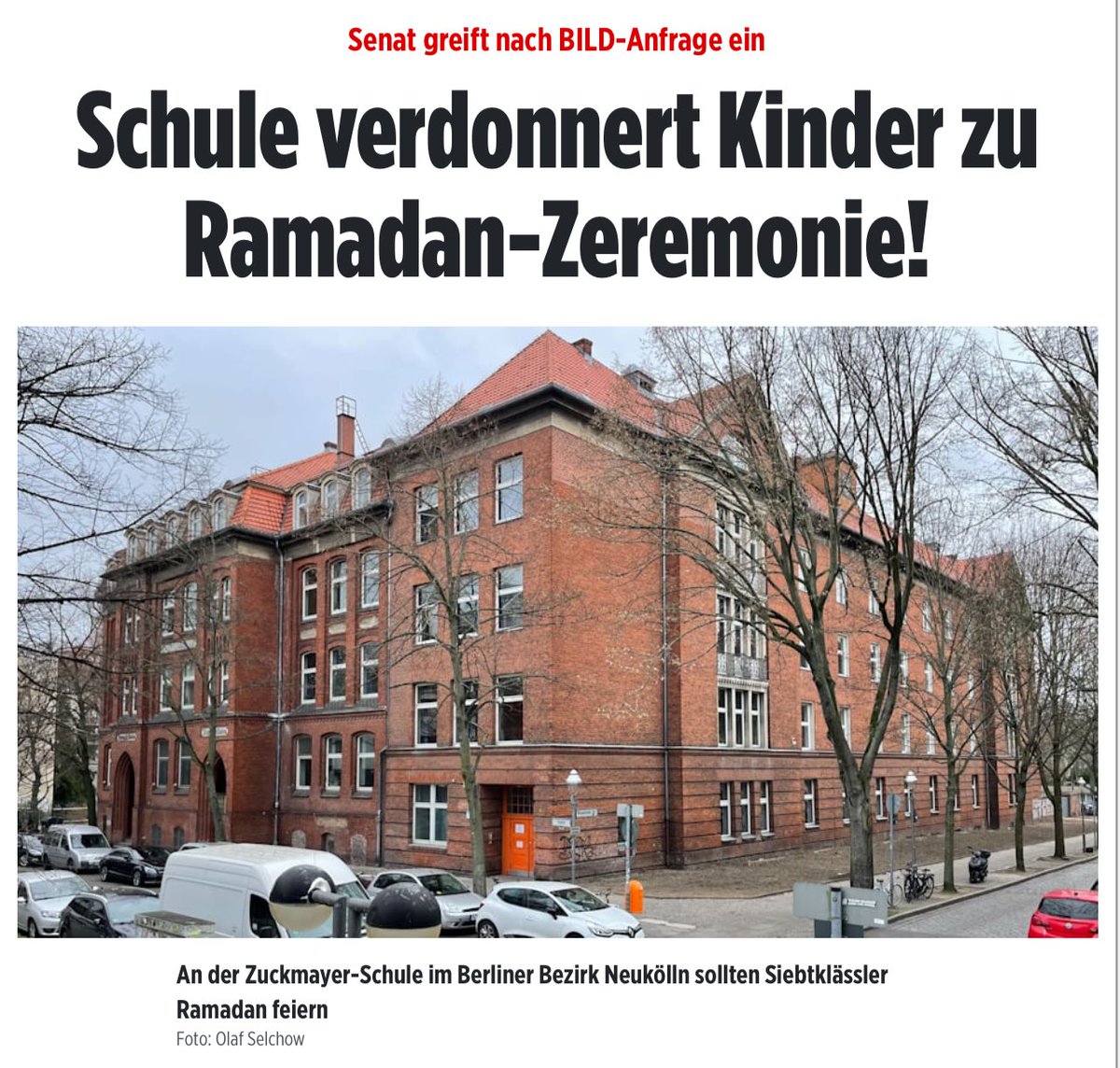 Kinder müssen im Islam weder Fasten, noch an den Zeremonien teilnehmen.

Bei Allah, diese Schule ist islamistischer als der IS.