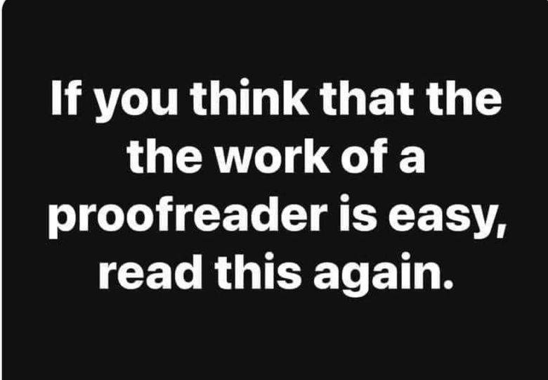 abcproofreading's tweet photo. English proofreading service.

So you’re doing the final edit on your novel. Yet, you still miss those annoying typos and spelling errors!
This is why everyone needs a proofreader 📷

https://t.co/5FrJKKXxhu 

#proofreaders #writingcommunity #writerscommunity https://t.co/hXLGbSvBmJ