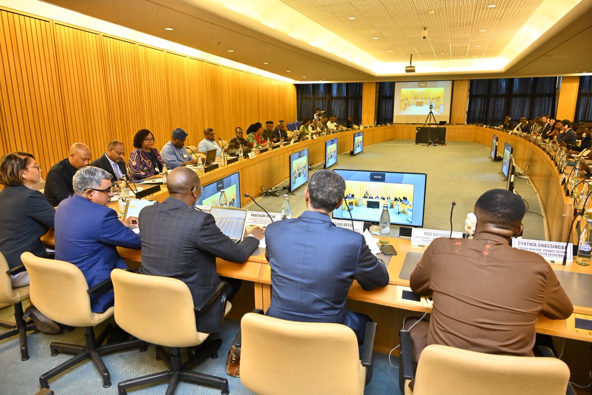 ECA_OFFICIAL's tweet photo. On the margins of #COM2025, @MelakuD highlights ECA’s Step-by-Step Guide, a practical tool to help businesses:
✅ Understand AfCFTA trade rules &amp; procedures
✅ Meet export &amp; import requirements
✅ Access market info &amp; boost intra-African trade
Let us bridge the info gap!
@ATPC2 https://t.co/Ns1sBIzZ1l