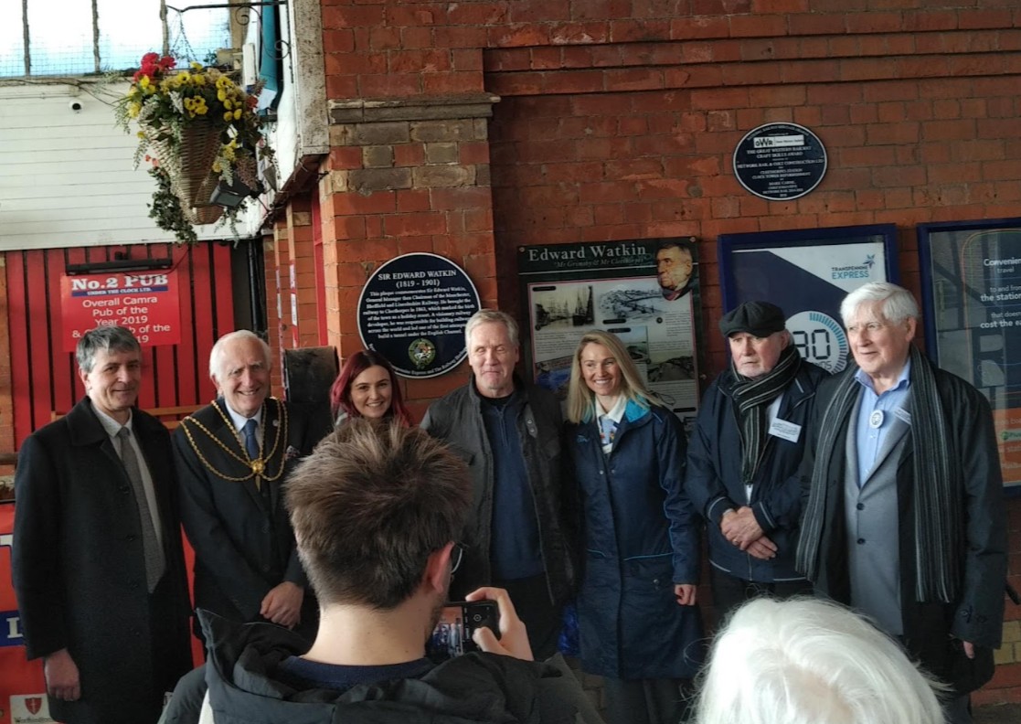 Grimsbyclee Civic (@grimsbycleeciv) on Twitter photo Yesterday's unveiling of Edward #Watkin information board at #Cleethorpes Rail Station with <a href="/NELCouncil/">North East Lincolnshire Council</a> Leader & Mayor, <a href="/melanie_onn/">Melanie Onn MP</a> MP, reps from <a href="/Grimsbycleeciv/">Grimsbyclee Civic</a> <a href="/TPExpressTrains/">TransPennine Express</a> <a href="/FofBL/">Friends of the Barton Line</a> and Geoff Scargill, Chair of <a href="/WatkinSociety/">The Watkin Society</a> - Yesterday's unveiling of Edward #Watkin information board at #Cleethorpes Rail Station with <a href="/NELCouncil/">North East Lincolnshire Council</a> Leader & Mayor, <a href="/melanie_onn/">Melanie Onn MP</a> MP, reps from <a href="/Grimsbycleeciv/">Grimsbyclee Civic</a> <a href="/TPExpressTrains/">TransPennine Express</a> <a href="/FofBL/">Friends of the Barton Line</a> and Geoff Scargill, Chair of <a href="/WatkinSociety/">The Watkin Society</a> -