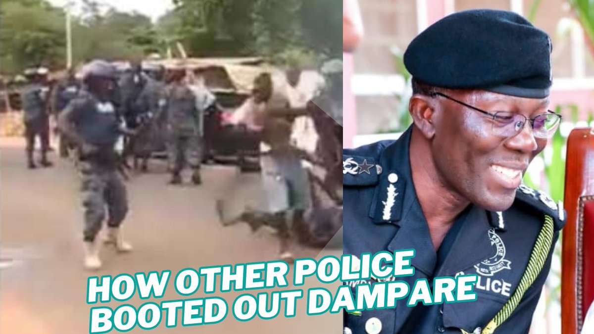 how police personnel hooted and booted out Dampare youtu.be/KXy3I0as2-o youtu.be/KXy3I0as2-o

gracefields chapel knust Christian Tetteh Yohuno Inspector General of Police UPSA #WakeNBake #BeatriceMensahTayui #MansaMusaRerun Kofi Adoma Kojo Oppong Nkrumah dede ayew Did I Lie