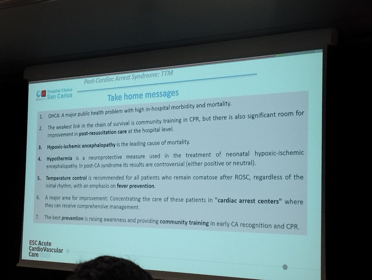 Milica Aleksic (@drmilicaa) on Twitter photo Post-cardiac arrest management after TTM 2 - are there any changes ? #ACVC2025 <a href="/Ana_Viana_T/">Ana Viana Tejedor</a>
<a href="/escardio/">European Society of Cardiology</a> <a href="/franciscojlk/">Dr. Chacón-Lozsán F .'.</a> <a href="/rafavidalperez/">rafavidalperez</a> <a href="/PabloJ/">Pablo Jorge</a> <a href="/joyland2704/">Martin Frydland, MD, PhD</a> <a href="/randreariba_rut/">Rut Andrea</a> @cmaltahansen Post-cardiac arrest management after TTM 2 - are there any changes ? #ACVC2025 <a href="/Ana_Viana_T/">Ana Viana Tejedor</a>
<a href="/escardio/">European Society of Cardiology</a> <a href="/franciscojlk/">Dr. Chacón-Lozsán F .'.</a> <a href="/rafavidalperez/">rafavidalperez</a> <a href="/PabloJ/">Pablo Jorge</a> <a href="/joyland2704/">Martin Frydland, MD, PhD</a> <a href="/randreariba_rut/">Rut Andrea</a> @cmaltahansen