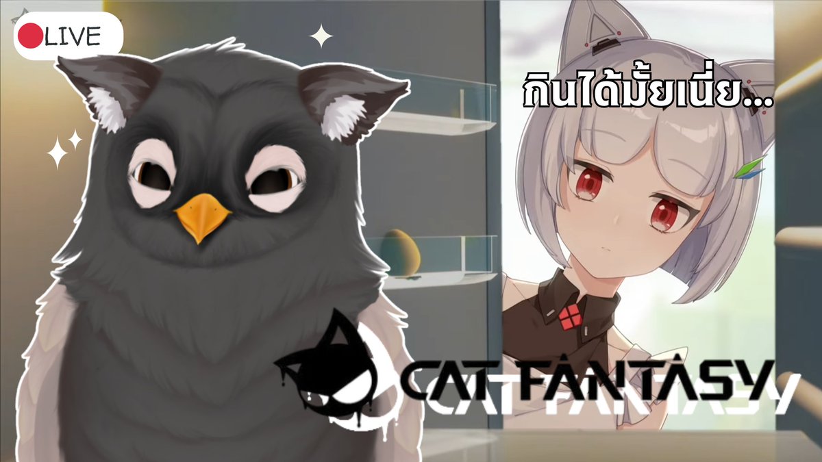 Athrun_TytoAlba's tweet image. แมวเต็มไปหมดเลย🐱

【 🔴CAT FANTASY 】เกมที่ทาสแมวต้องได้ลองสักครั้ง「Athrun」

LIVE🔴: youtube.com/live/bUQuTHTwJ…

#VtuberTH #CatFantasy #วีทูปเบอร์ไทย #AthrunLive