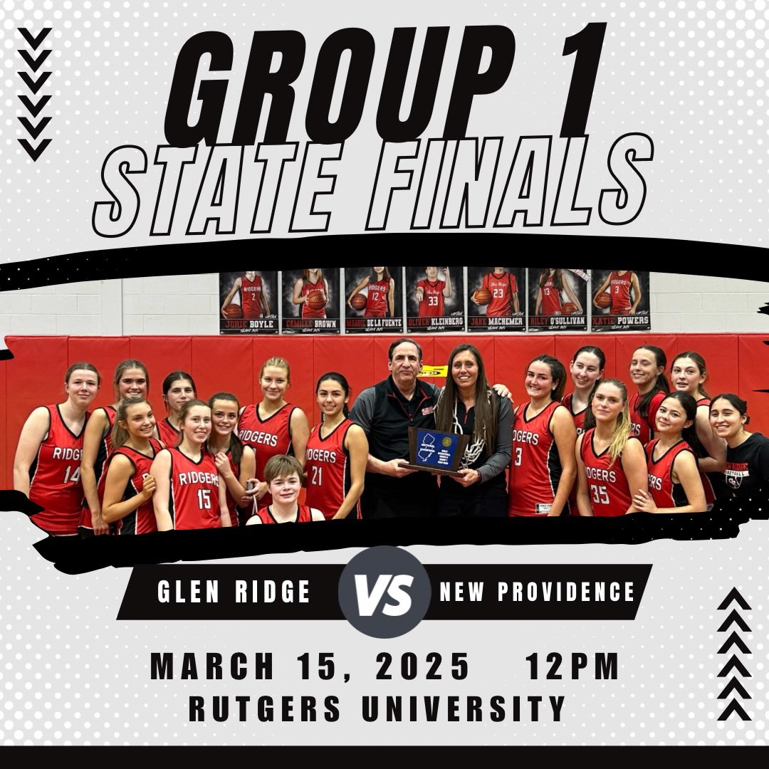 State Finals today at Rutgers 🏀🦓