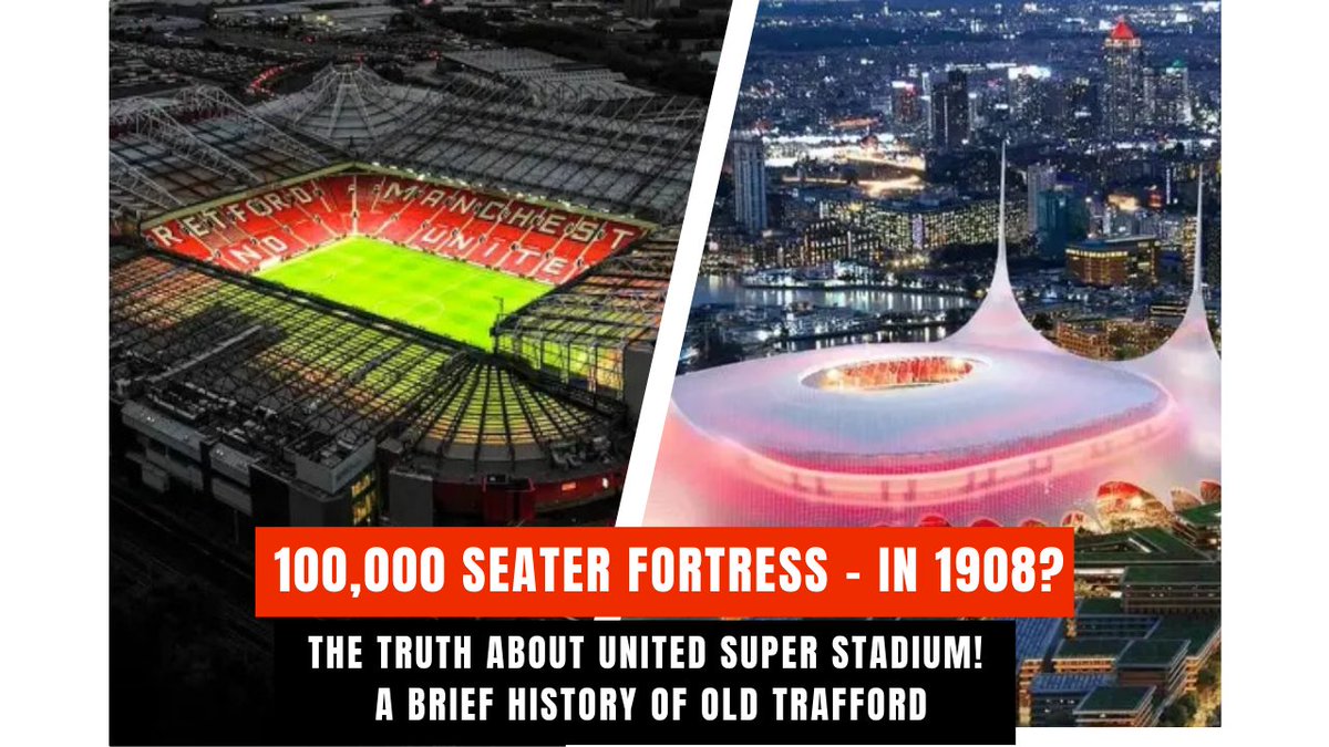 kotp2024's tweet photo. https://t.co/hbmxvpAALT

🚨 Before the new stadium project, Old Trafford was almost a 100,000-seater! 😳

From war-torn ruins to the Theatre of Dreams, we dive into the history of Manchester United’s iconic home.

#OldTrafford #MUFC #SirAlex #Ruben #ManUtd #Ratcliffe #GGMU #Bruno https://t.co/1Rcmksqh9G