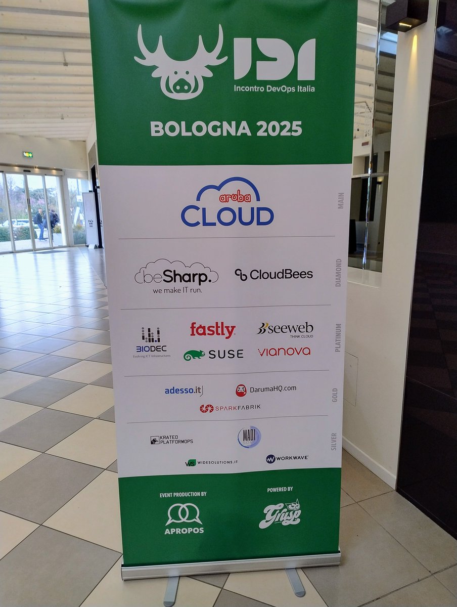 gionn's tweet photo. It was an absolute thrill to return to the Incontro DevOps stage after 4 years, my fifth time as a speaker there! Reuniting with old friends and meeting new ones made the experience even more special.
#devops #idi2025 #grusp https://t.co/zBBkRhuXpA