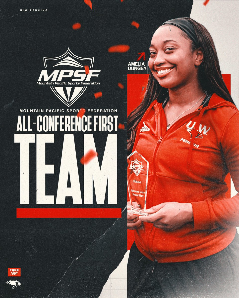 Yassin and Amelia earn MPSF First Team All-Conference Honors 🤺 Yassin will be traveling to Penn State next week for NCAA nationals‼️

#TheWord | #TakeFlight