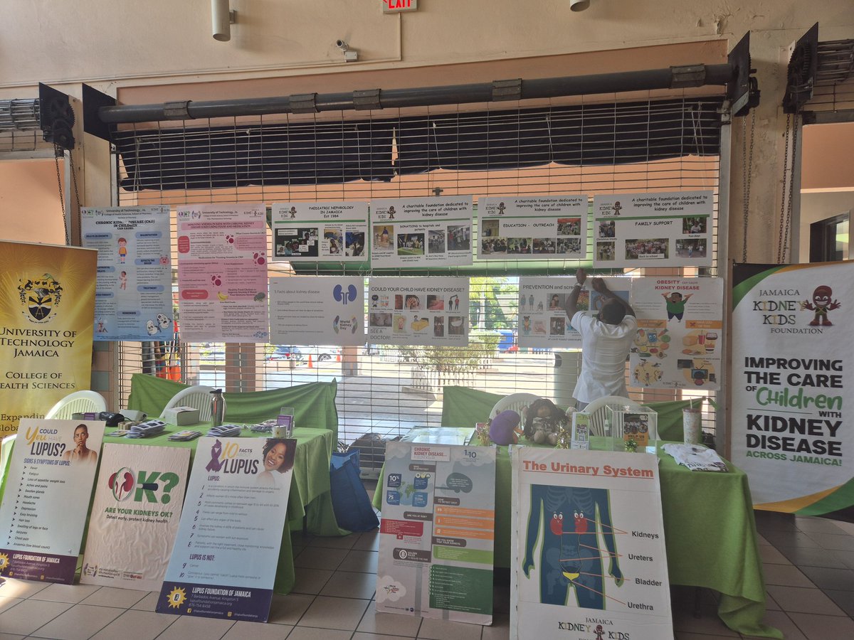LoriNeph (@nephlori) on Twitter photo Starting screening and education at sovereign center in JA for kidney disease with <a href="/KidneyKidsJA/">Jamaica Kidney Kids Foundation</a> <a href="/lupusja/">lupusja</a> <a href="/UTechJamaica/">UTech, Jamaica</a> working with peds neph, pharmacy and volunteers to promote kidney health and awareness in Jamaica Starting screening and education at sovereign center in JA for kidney disease with <a href="/KidneyKidsJA/">Jamaica Kidney Kids Foundation</a> <a href="/lupusja/">lupusja</a> <a href="/UTechJamaica/">UTech, Jamaica</a> working with peds neph, pharmacy and volunteers to promote kidney health and awareness in Jamaica