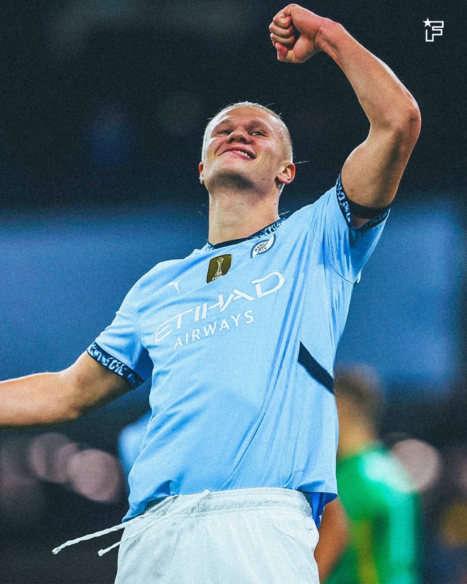 footmercato's tweet photo. Erling Haaland 𝗕𝗨𝗧𝗘𝗨𝗥 avec Manchester City, il inscrit son 29e but de la saison TCC ! 😱 https://t.co/m9c5i4JZn7