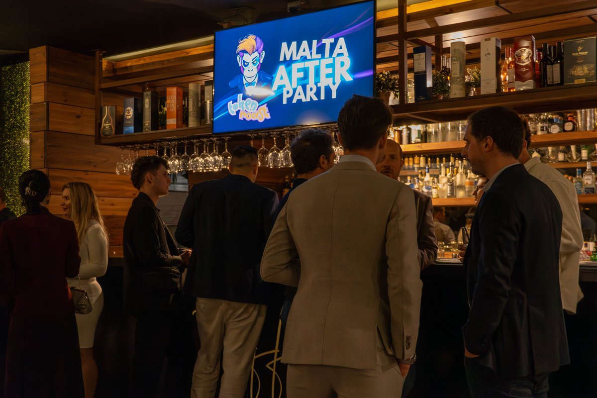 TokenRoasts's tweet photo. 🔥 What a night in #Malta! We gathered some of the sharpest minds in #Crypto, #Web3, #AI, and #NFTs to talk about the future of this space after the epic OKX activation! 📷 Big thanks to

@_technotainment
,
@Engage_mt
and all our partners for making it happen!  Shoutout to legends who joined us:
@monstercoins

@alyonitaa
@thegaboeth
@follis_
@quintenfrancois
@yourcryptodj
@upcade_xyz
@KamilKocisz
@surwess
@Alyonita
@CryptosBatman
@Leiane1
@FefeDemeny
@CryptoMichNL
@mytechceoo
@QuintenFrancois
@SatoshiShrine
@Carlitoswa_y
and many more!  The convergence of #Web3, #AI, and #Entertainment is here. Let’s shape the future together! 📷#TokenRoast #CryptoEvent Also special shout out t