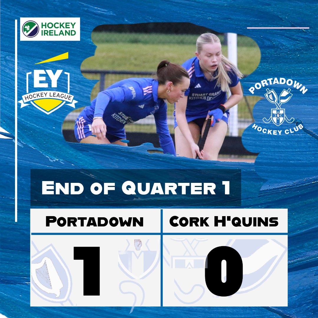 That late goal puts Portadown into the lead at the first break.

Portadown are off the mark!  #EYHL2 #EveryGameCounts

<a href="/EY_Ireland/">EY Ireland</a>
<a href="/irishhockey/">Hockey Ireland</a>