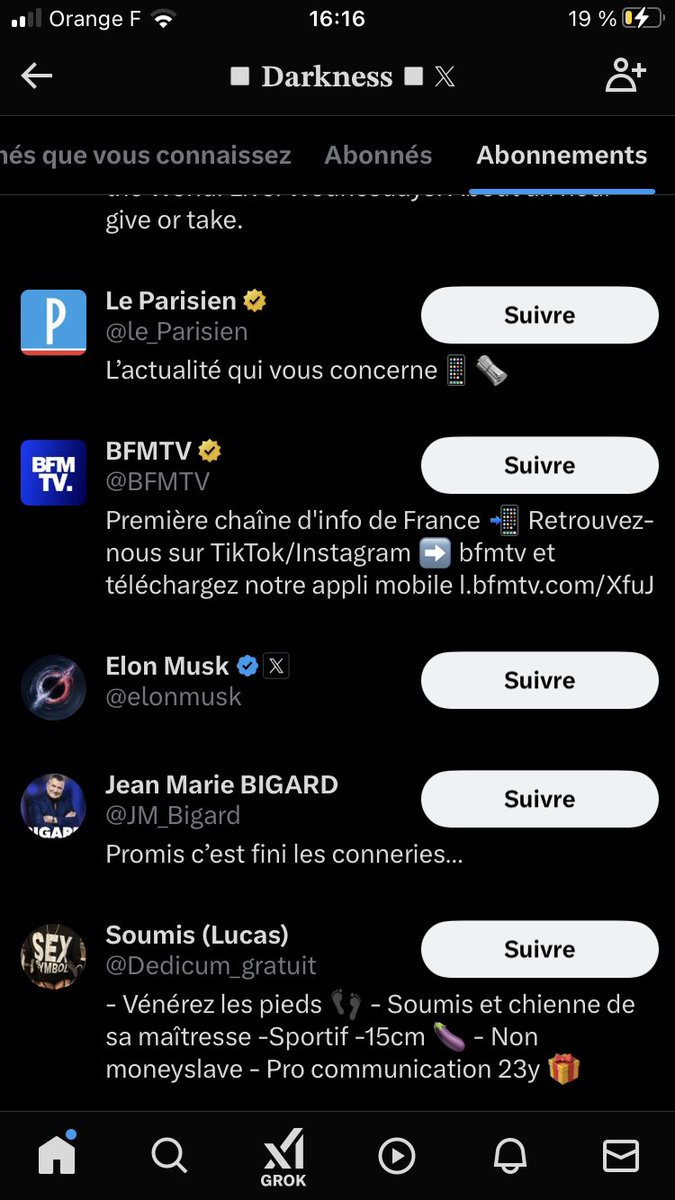 Girocatholisto's tweet photo. Salut Darkness pq tu follow le compte tout en bas la https://t.co/jVyyBhG69S