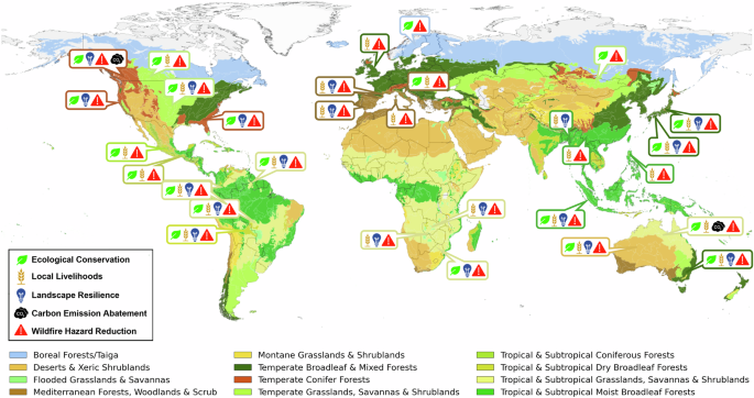 CommsEarth's tweet photo. Integrated fire management as an adaptation and mitigation strategy to altered fire regimes https://t.co/4edDn0io1a https://t.co/TY9Vst8NiB