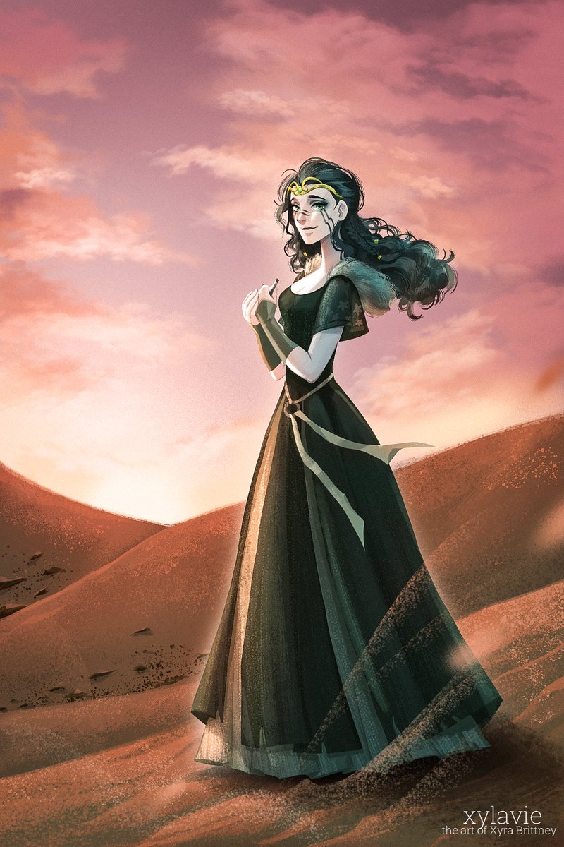 #Dnd art commission for the amazing  <a href="/officialjenbeth/">Jenna Elizabeth</a> !! ✨🙌

If anyone is looking to commission an artist for illustrations, feel free to slide me a DM here✨ 

More:
be.net/xylavie