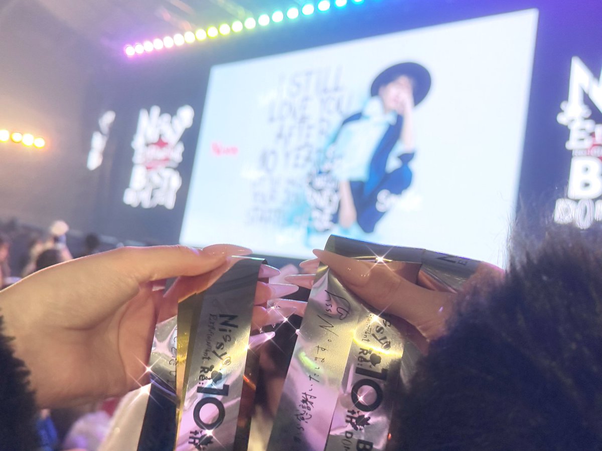 mk0716_aaa's tweet photo. 6大ドームツアー完走おめでとう✧︎*。
今回も最高のNissyEntertainmentをありがとう🎩💋
また会えますように💫

#Nissy_Re10th 
#Nissy_Re10th_北海道 https://t.co/MAEFPbsMh0