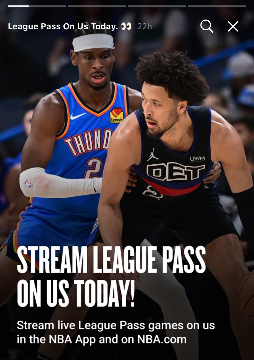 🚨 La NBA libera el League Pass para los juegos de hoy. Cualquiera con un NBA ID tendrá acceso libre y gratuito a ellos. 🚨

¡RT para que de entere el mundo!