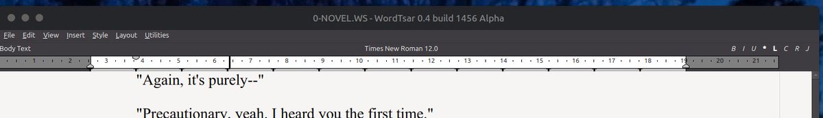Just a (hopefully) tantalizing photo to those that follow #wordtsar #wordstar.
