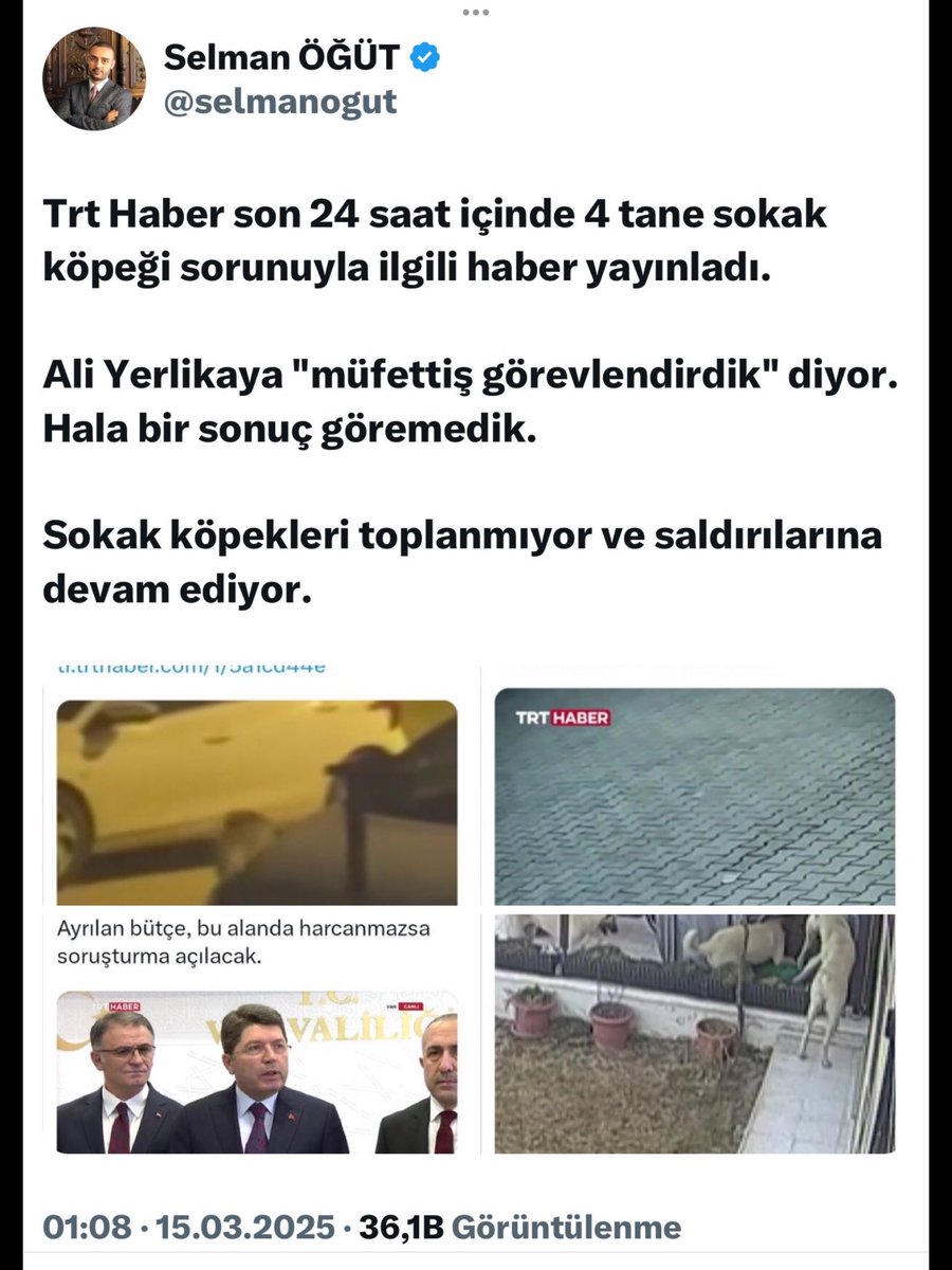 Selman bey sonuç göremezsiniz Belediyeler gece gündüz toplama yapsalarda topladıkları hayvanlara kıysalarda kısırlaştırma yapılmadan üretimi durdurmadan köylünün çiftleştirip sağlıklı yavruları alıp diğerlerini sokağa atmasını önlemedikten sonra  sorun yine başa dönecek ve bir