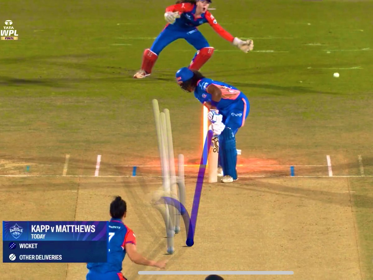 alwysports's tweet image. #Kapp will the diff btwn Two teams today ❤️

Her Aura 😎😎

#WPL #WPL2025 #MIWvsDCW #DelhiCapitals